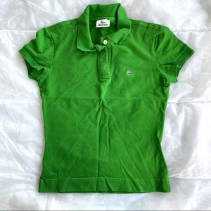 Lacoste Polo Shirt green size 36